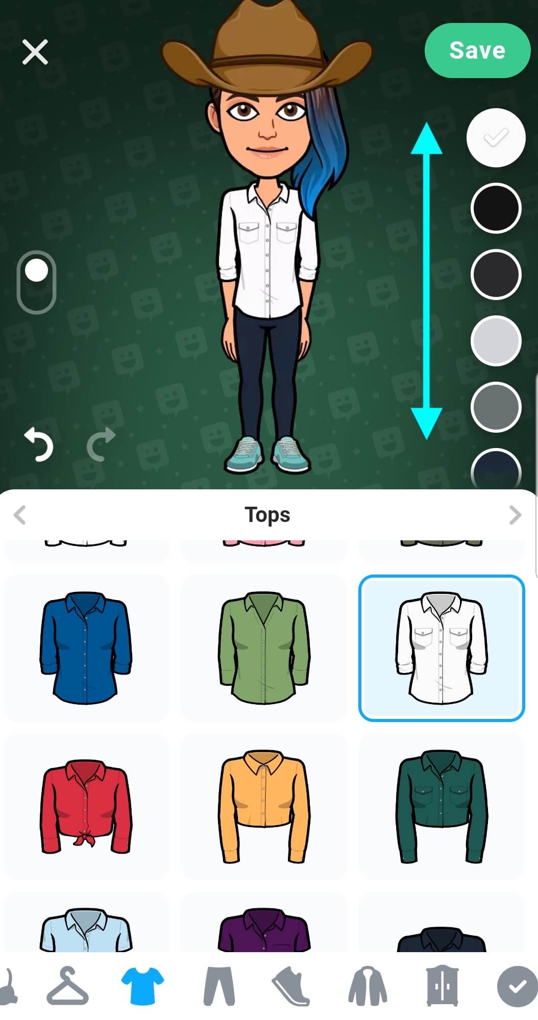 Mix And Match Outfits Bitmoji Support