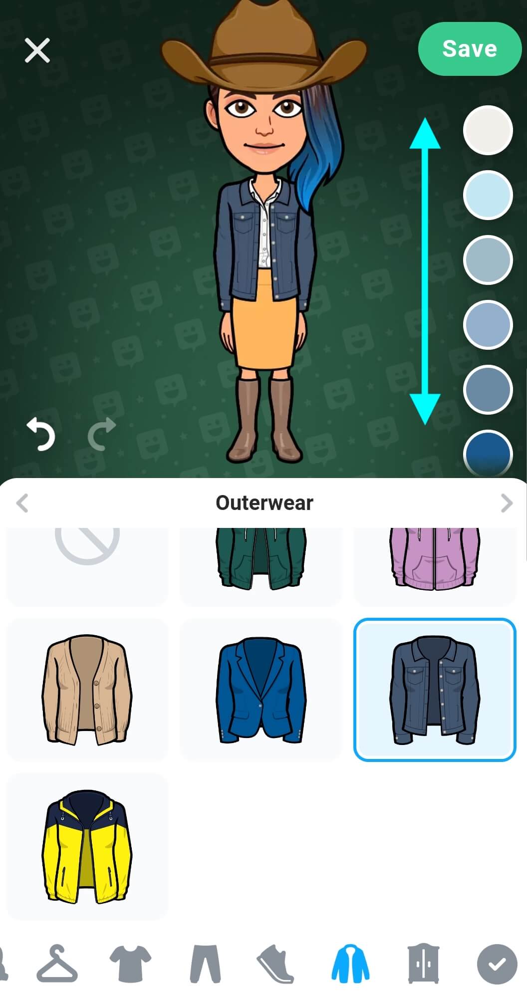 Mix And Match Outfits Bitmoji Support